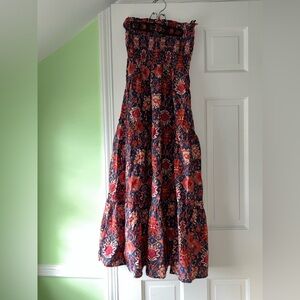 Forever 21 Multicolor Floral Maxi Dress